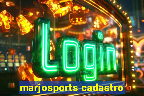 marjosports cadastro